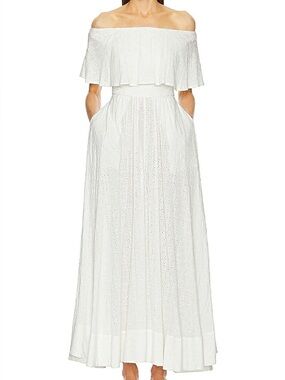 Helsa Petite Eyelet Garden Dress